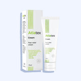 Atlas Atlatex To Relieve Different Pains With Extracts Of Eucalyptus Oil And Paraffin Massage Cream 50 Gm