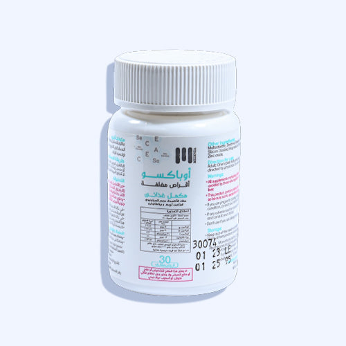 Obaxo Selenium. Vitamin A. C. E To Improve General Health 30 Film Tab
