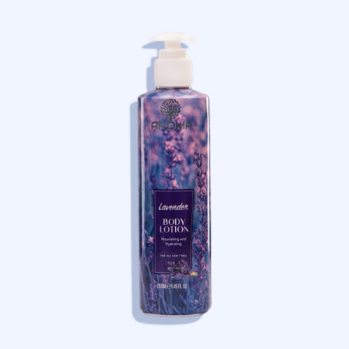 Aroma Moisturizing Body Lotion Lavender Scent 250 Ml