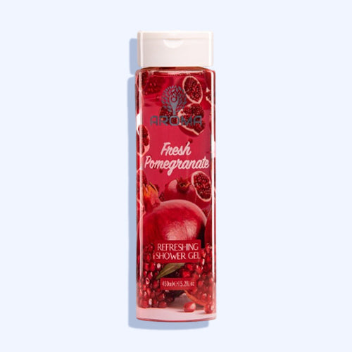 Aroma Shower Gel Fresh Pomegranate Scent 450 Ml