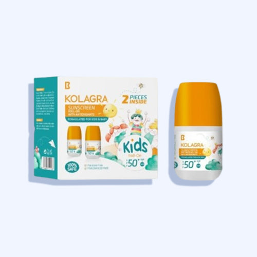 Kolagra Sunscreen With Anti-Oxidants For Kids Roll-On 1+1