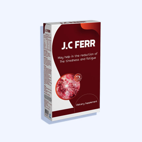 J.C.Ferr Iron 30 Hard Gelatin Capsules