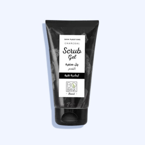 Bobana Scrub Gel To Purify Skin Charcoal 150 Ml