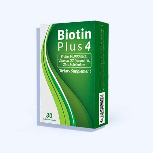 بيوتين بلس 4 فيتامين 10000ميكروجرام 30 كبسولة - Nabda Egypt
