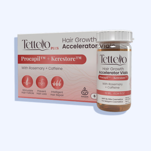 Tettello Plus Hair Growth Accelerator Vials 6 * 10 Ml