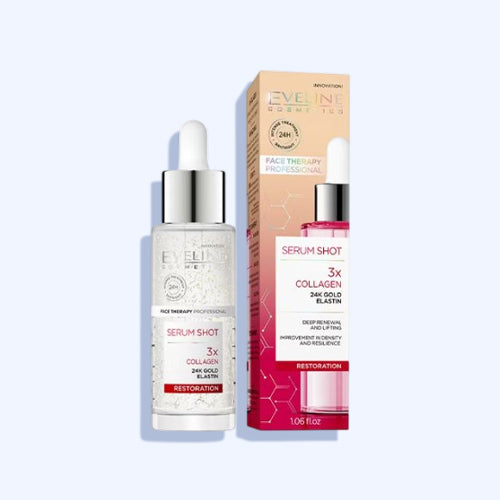 Eveline Cosmetics Collagen 3X Restoration Skin Serum Shot 30 Ml