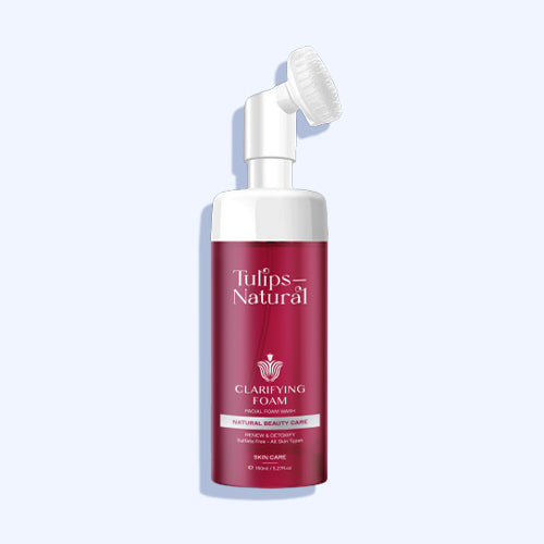 Tulips Natural Clarifying Foam Wash 150 Ml