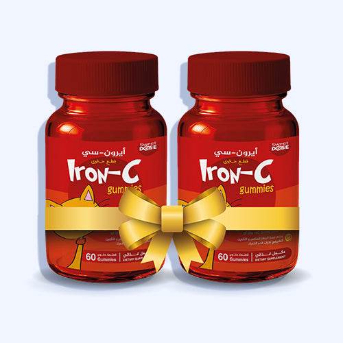 سويت دوز أيرون - سى 60 حلوى جيلاتينية 1+1 - Nabda Egypt