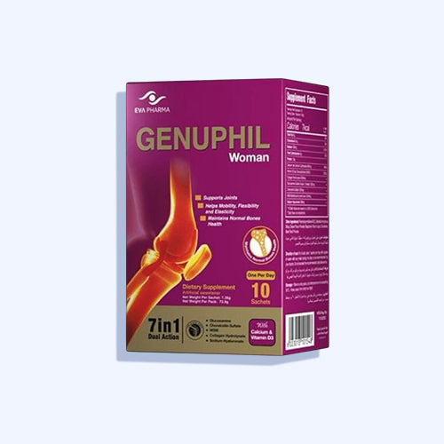 جينوفيل وومان مكمل غذائي لدعم صحه المفاصل 10 اكياس