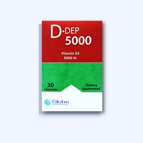 دي.ديب فيتامين د3 5000 وحدة دولية 30 كبسولة