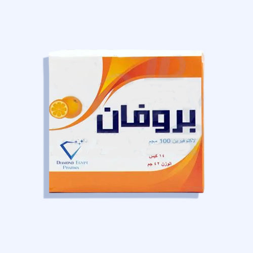 بروفان 100 مجم مكمل غذائي لعلاج الانيميا و تحيسن المناعة 14 كيس