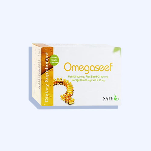 اوميجاسيف كبسولات لدعم صحة القلب والوقاية من تصلب الشرايين 60 كبسولة