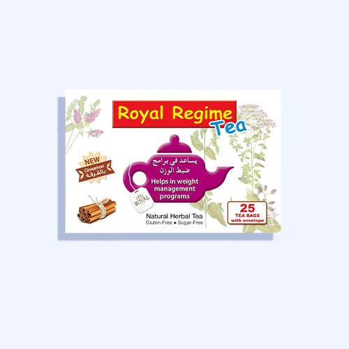 رويال شاي لانقاص الوزن بنكهة القرفة 25 باكت