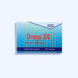 أوميجا 300 مكمل غذائي 20 كبسولة جيلاتينية .
