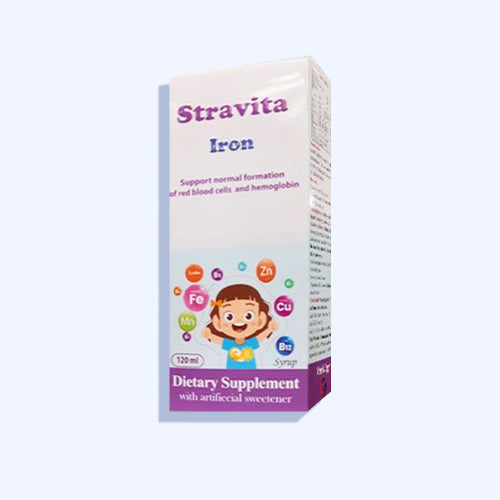 سترافيتا مكمل غذائي حديد لعلاج فقر الدم 120 مل