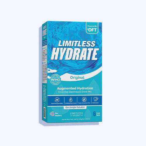 ليمتلس هيدريت أورجينال محلول لتعويض السوائل بطعم التوت البري 6 أكياس - Nabda Egypt