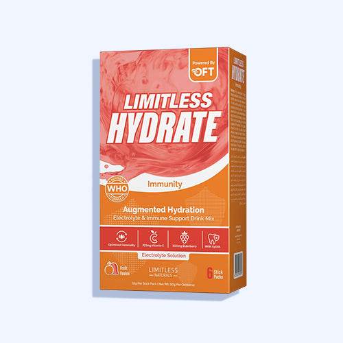 ليمتلس هيدرات محلول للمناعة بنكهة الفواكه 6 أكياس - Nabda Egypt