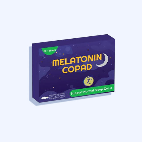 ميلاتونين كوباد مكمل غذائي للمساعده علي النوم 30 قرص