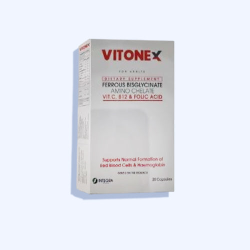 فيتونكس مكمل غذائي يدعم التكوين الطبيعي لخلايا الدم الحمراء 20 كبسولة