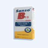 سانسو بي 12 بتركيز 1000 مكجم مكمل غذائي لدعم الاعصاب 28 اقراص تذوب بالفم
