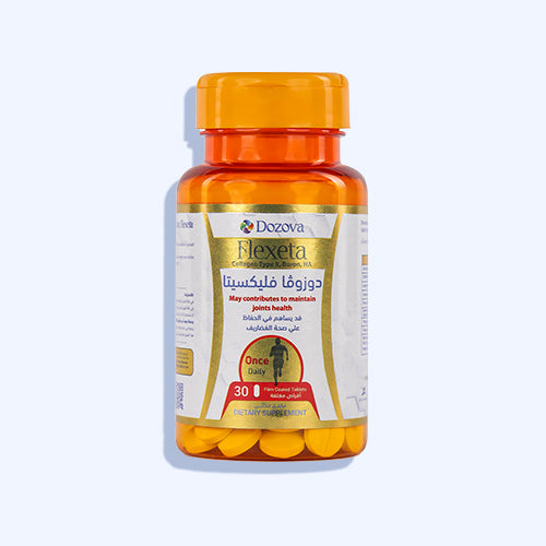 دوزوفا فليكسيتا مكمل غذائي للحفاظ علي صحة المفاصل ٣٠ قرص مغلف