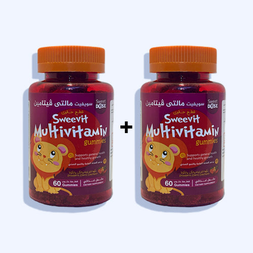 سويت دوز سويفيت مالتى فيتامين 60 قطع حلوي 1+1